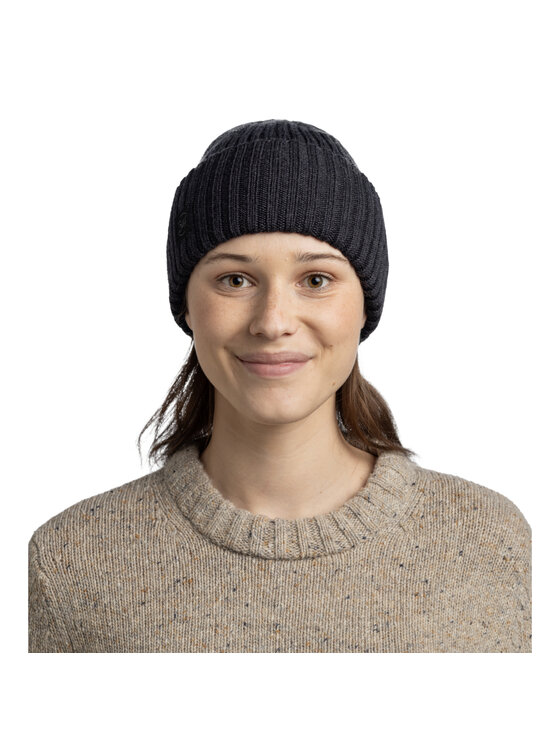 Buff Buff Berretto Knitted Erviny Beanie Nero