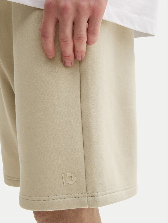 Tom Tailor Denim Tom Tailor Denim Pantaloni scurți sport 1045584 Bej Regular Fit