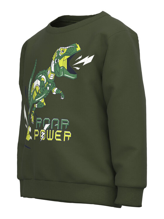 NAME IT NAME IT Felpa 13218854 Verde Regular Fit