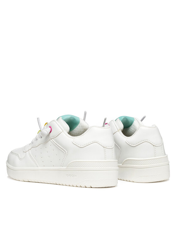 Geox Geox Sneakers J Washiba Girl J45HXD 000BC C0653 D Bianco