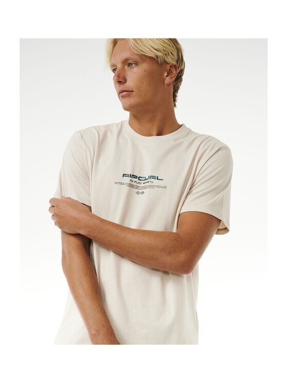 Rip Curl Rip Curl T-Shirt Vaporcool Culture Tee Biały Loose Fit
