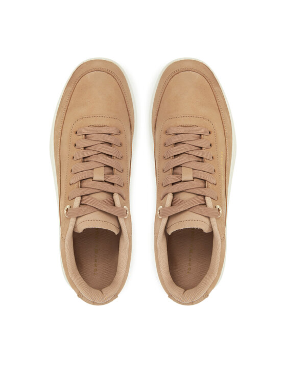 Tommy Hilfiger Tommy Hilfiger Tenisice Modern Court Sneaker Nubuck FW0FW08462 Bež