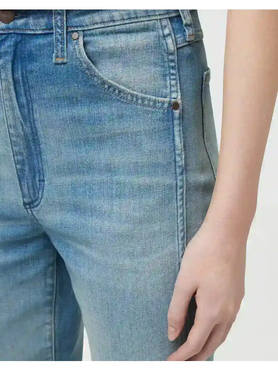 Wrangler Wrangler Jeansy WALKER Niebieski Slim Fit