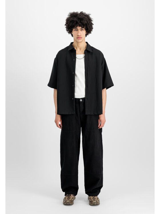 Alpha Industries Alpha Industries Spodnie cargo Carpenter Pant Czarny Relaxed Fit