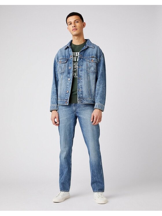 Wrangler Wrangler Jeans GREENSBORO Blu Straight Fit