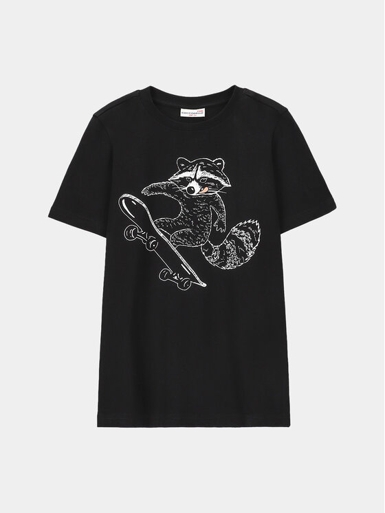 Coccodrillo Coccodrillo T-Shirt WC4143218VBA Černá Regular Fit