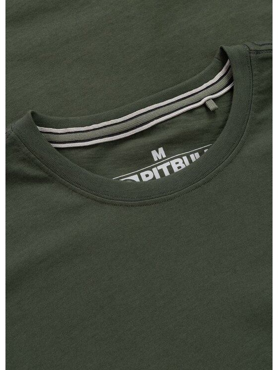 PITBULL PITBULL T-Shirt Koszulka męska TROUBLEMAKER XXL Zielony Regular Fit