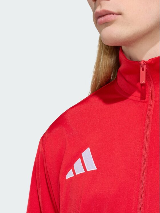 adidas adidas Kurtka wielofunkcyjna FC Bayern Muenchen DNA Czerwony Regular Fit