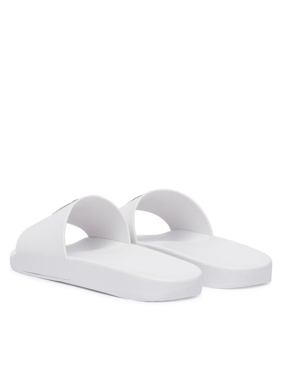 Polo Ralph Lauren Polo Ralph Lauren Ciabatte Polo Bear Slide 809P09762001 Bianco