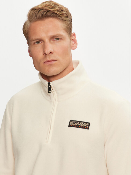 Napapijri Napapijri Флісовий реглан NP0A4HDV Бежевий Regular Fit