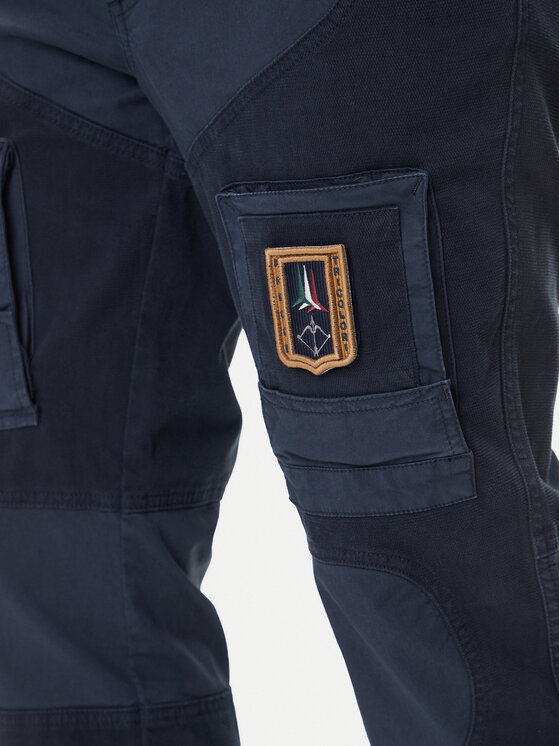 Aeronautica Militare Aeronautica Militare Hlače 252PA1664UCT04241 Tamnoplava Regular Fit