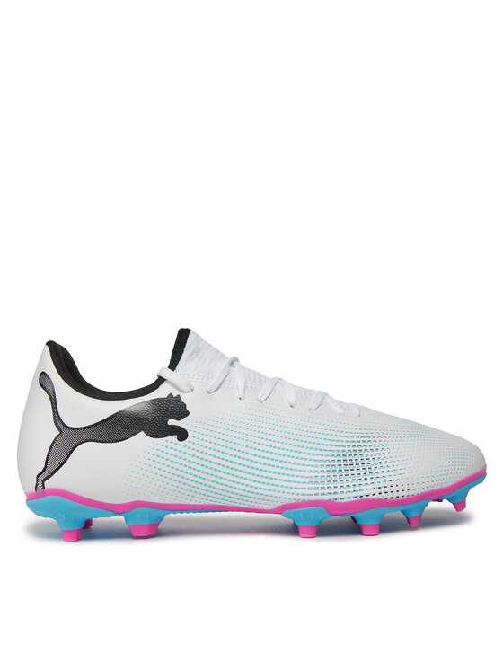 Puma Čevlji Za Nagomet Future 7 Play Fg/Ag 107723 01 Bela