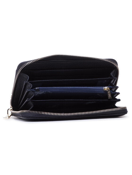 U.S. Polo Assn. U.S. Polo Assn. Liels sieviešu maks Stanford L Zip Wallet BEUSS5184WVP000 Melns