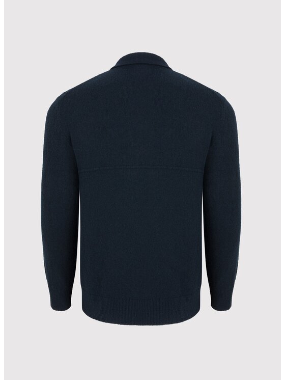 Pako Lorente Pako Lorente Sweter P24WF-2X-004 Granatowy Classic Fit