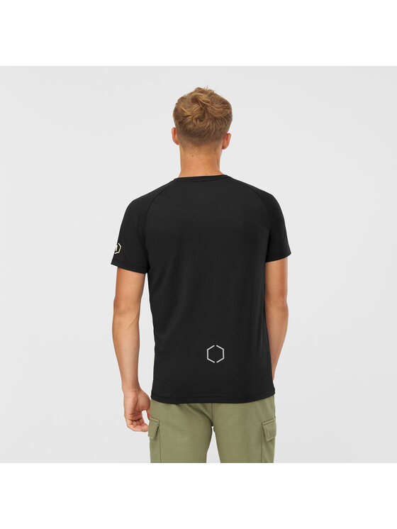 Alpinus Alpinus T-Shirt Dirfi Czarny Regular Fit
