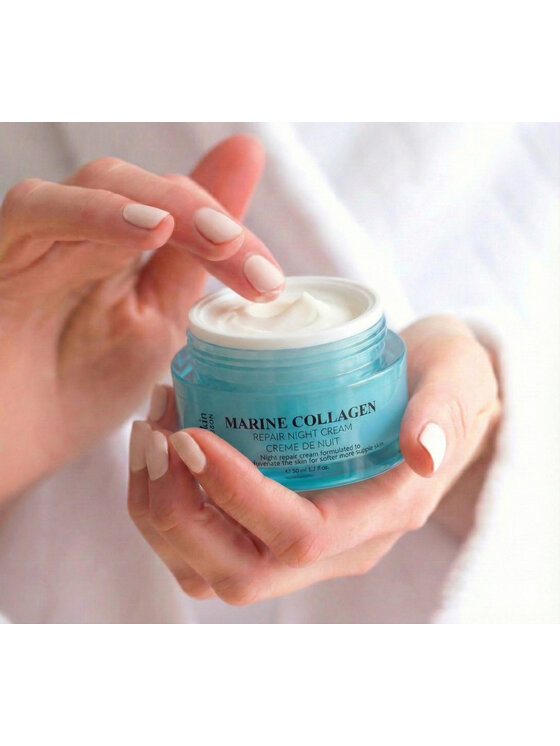 Erthskin London Erthskin London Anti Aging z Kolagenem Marine Krem na noc