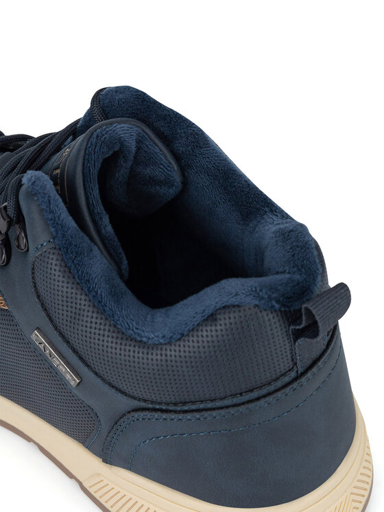 Lanetti Lanetti Schnürschuhe M-VS01543-03 Dunkelblau