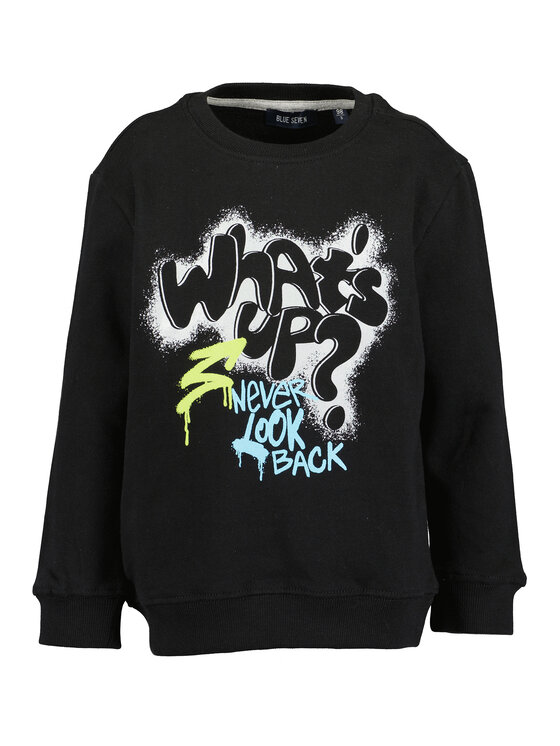 Blue Seven Blue Seven Sweatshirt 864708 X Schwarz Regular Fit