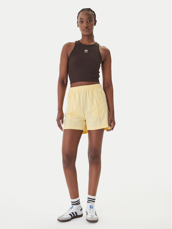 adidas adidas Top Essentials KD3821 Hnědá Slim Fit