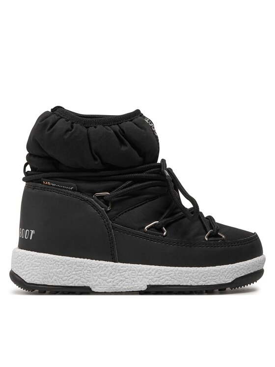 Moon Boot Snehule Jr Girl Low Nylon Wp 34051800001 Čierna