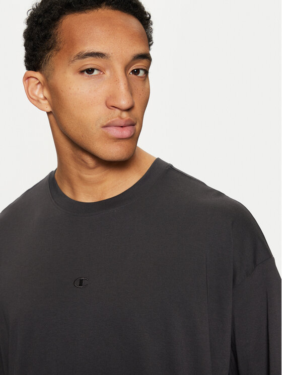 Champion Champion T-shirt 220279 Crna Relaxed Fit