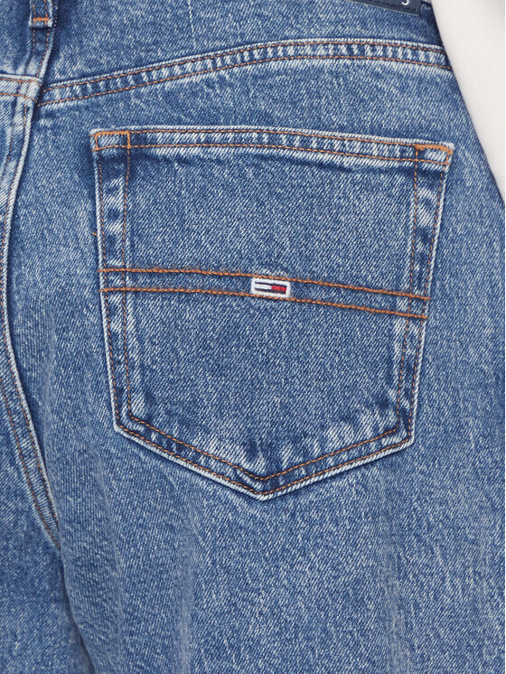 Tommy Jeans Tommy Jeans Jeansy Betsy Md Ls Cg4136 DW0DW17188 Granatowy Loose Fit
