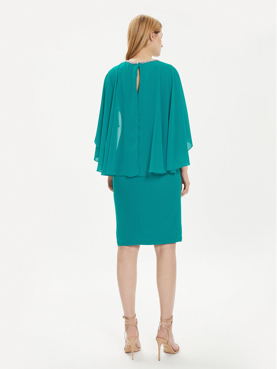 Joseph Ribkoff Joseph Ribkoff Coctailkleid 242731 Türkisfarben Slim Fit