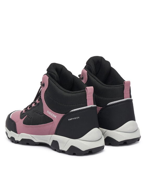 Geox Geox Зимни обувки J Magnetar G. B Abx J464LB 050FU C9321 D Тъмнорозов