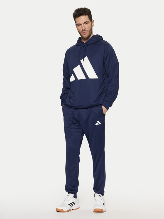 adidas Tepláková súprava Sportswear Big Logo JC5389 Tmavomodrá Regular Fit