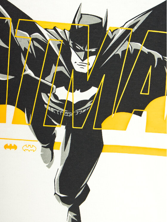 OVS OVS Μπλουζάκι BATMAN 1889127 Λευκό Regular Fit