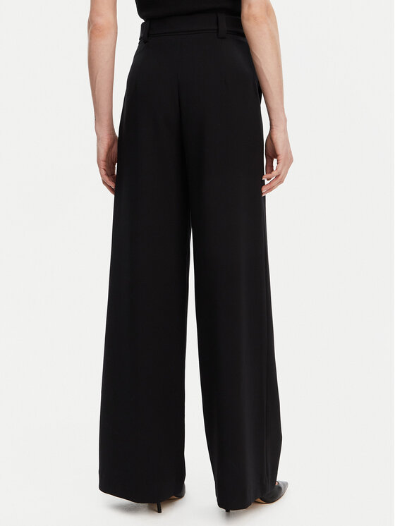 French Connection French Connection Pantaloni palazzo 74QZH Negru Regular Fit