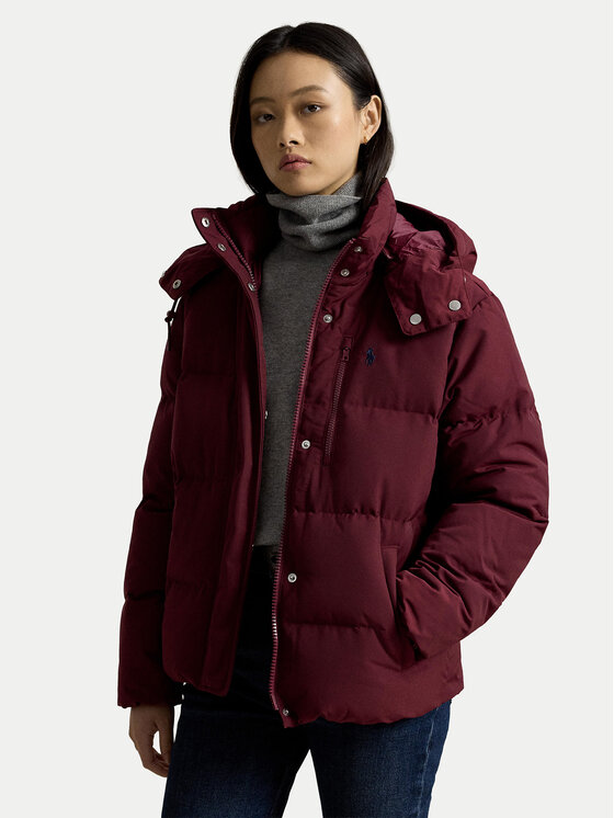 Polo Ralph Lauren Polo Ralph Lauren Пухено яке 211B17285005 Бордо Regular Fit