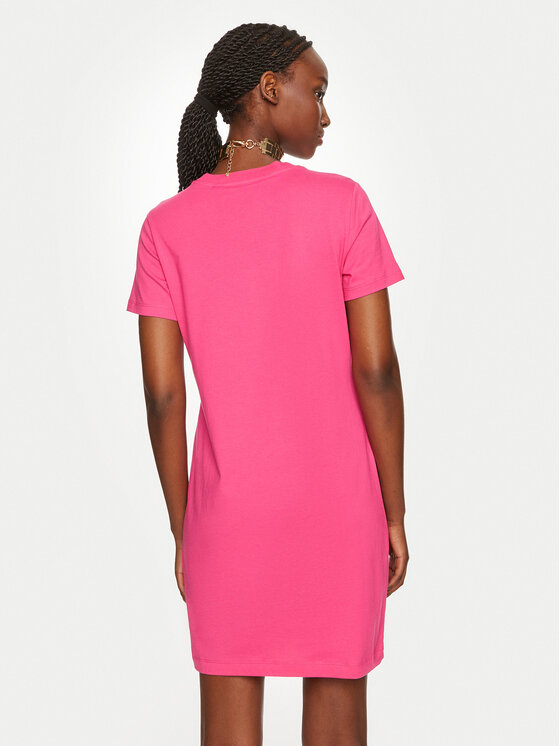 Just Cavalli Just Cavalli Hétköznapi ruha 76PAOE04 Rózsaszín Regular Fit