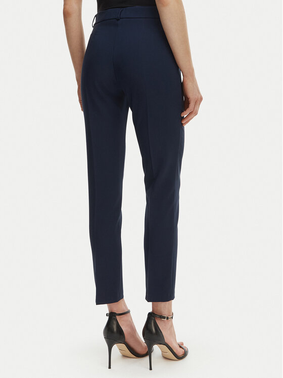 Rinascimento Rinascimento Pantaloni di tessuto CFC0128650003 Blu scuro Regular Fit