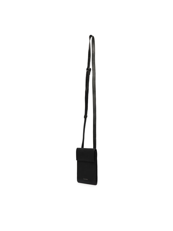 Calvin Klein Calvin Klein Telefona somiņa Foil Emboss Phone Crossbody LV04D1275G Melns