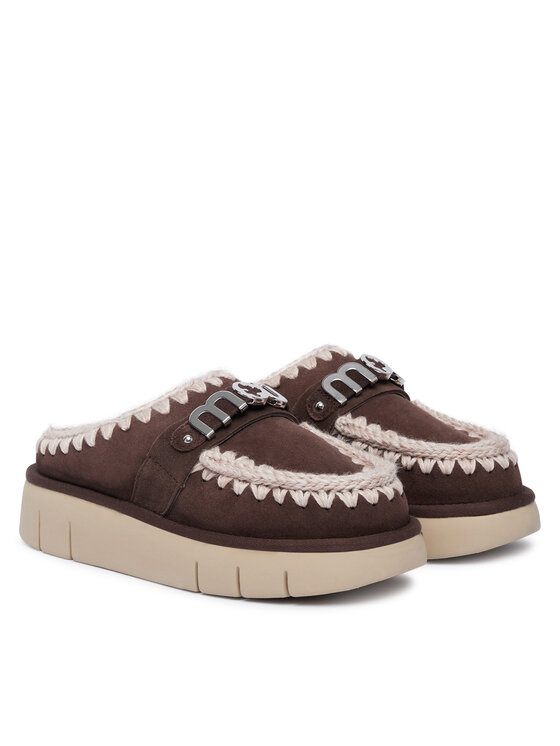 Mou Mou Lumesaapad Bounce Clog FW531001A Tumepruun