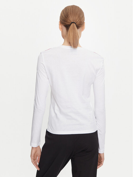 EA7 Emporio Armani EA7 Emporio Armani Halenka 6DTT16 TJLOZ 1100 Bílá Regular Fit