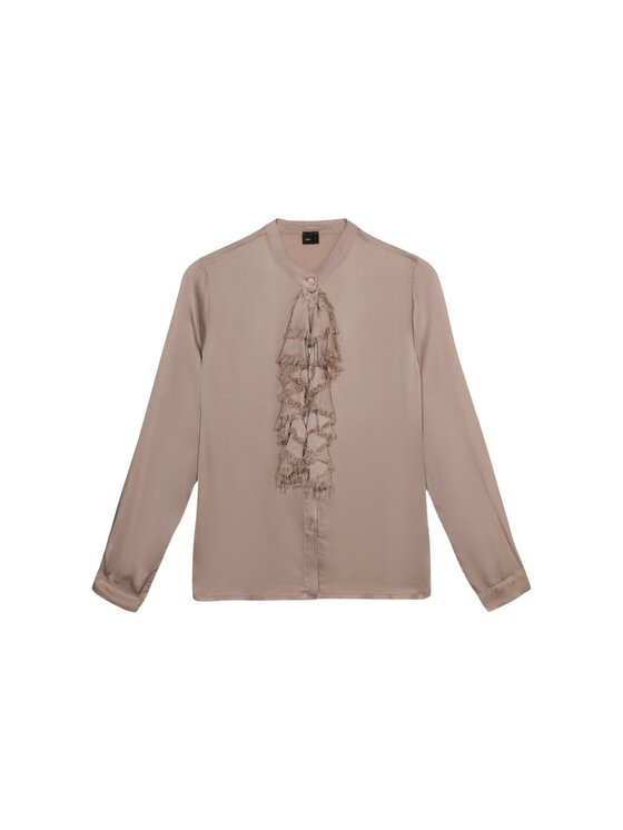 Oltre Oltre Koszula 5045J000870N006 Różowy Regular Fit