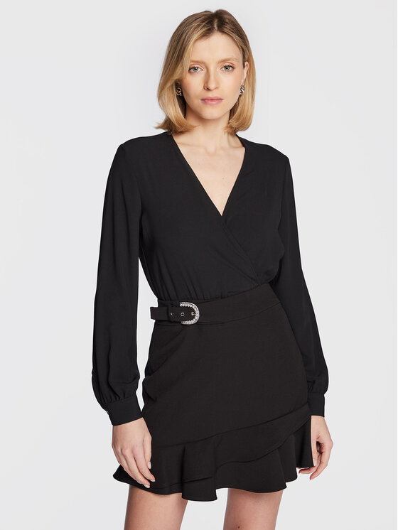 Liu Jo Rochie de zi WF2207 T3020 Negru Regular Fit