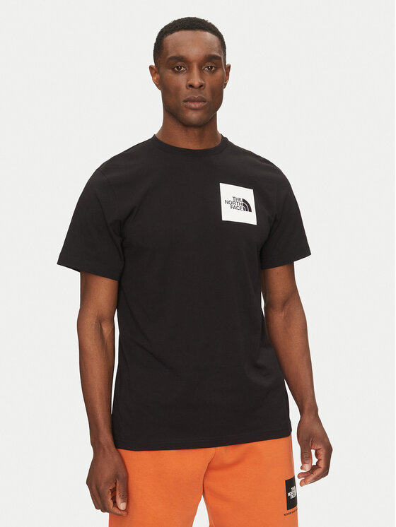 The North Face The North Face T-Shirt Fine NF0A8A6M Μαύρο Regular Fit