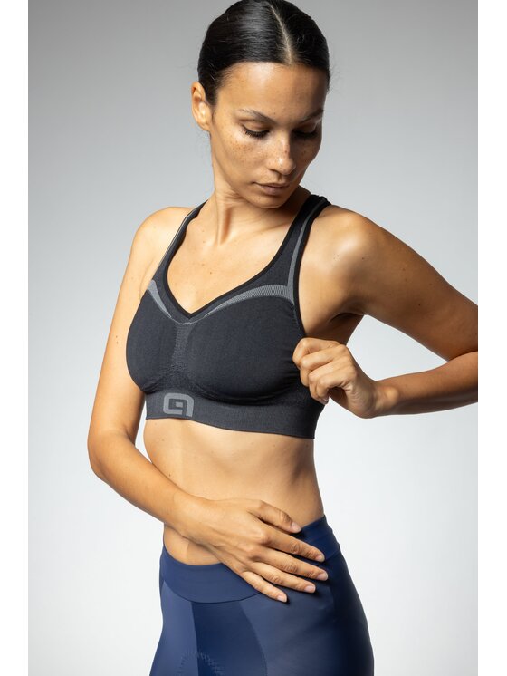 Alé Cycling Alé Cycling Biustonosz sportowy Ale Bra Czarny