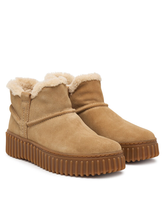 Clarks Clarks Боти Torhill Warm 26327994 Бежов