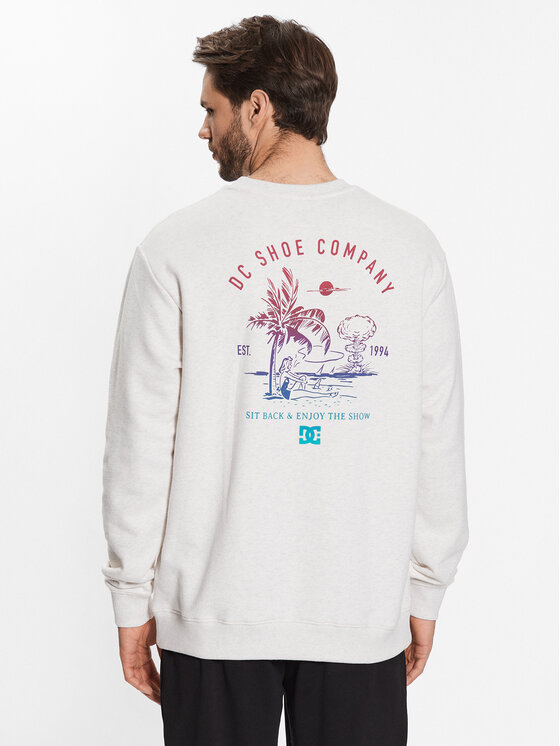 DC Shoes DC Shoes Felpa ADYSF03105 Grigio Regular Fit