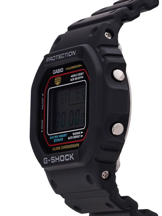 G-Shock G-Shock Pulkstenis DW-5600RL-1ER Melns