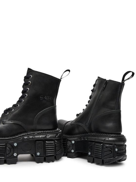 NEW ROCK NEW ROCK Bocanci M-TANK083-C1 Negru