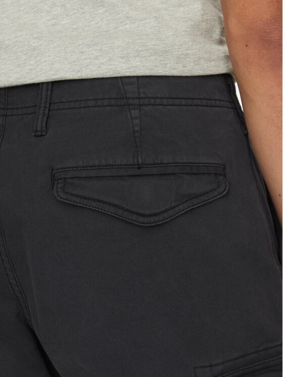 Gap Gap Šortky z materiálu 880822-02 Černá Relaxed Fit