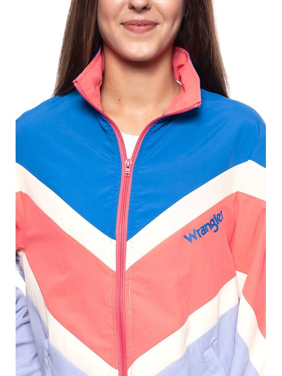 Wrangler Wrangler Giacca da donna RETRO SPORT SHELL Multicolore Regular Fit