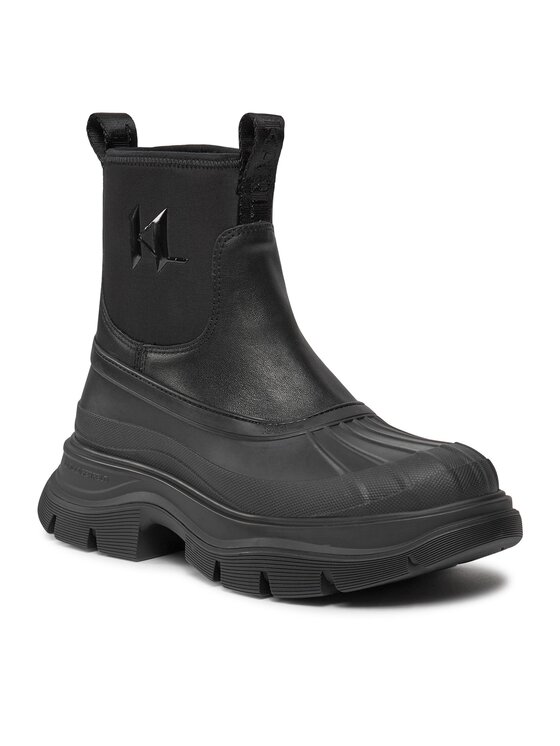 KARL LAGERFELD KARL LAGERFELD Μποτάκια KL42970 Μαύρο