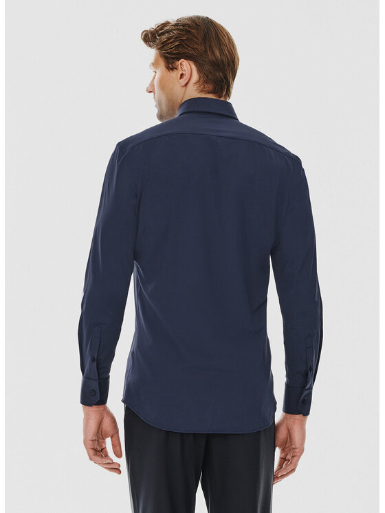 Pako Lorente Pako Lorente Koszula P24WF-1X-044 Granatowy Slim Fit
