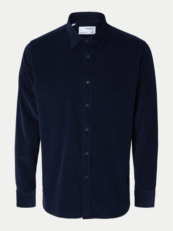 Selected Homme Selected Homme Marškiniai Gowen 16090182 Tamsiai mėlyna Regular Fit